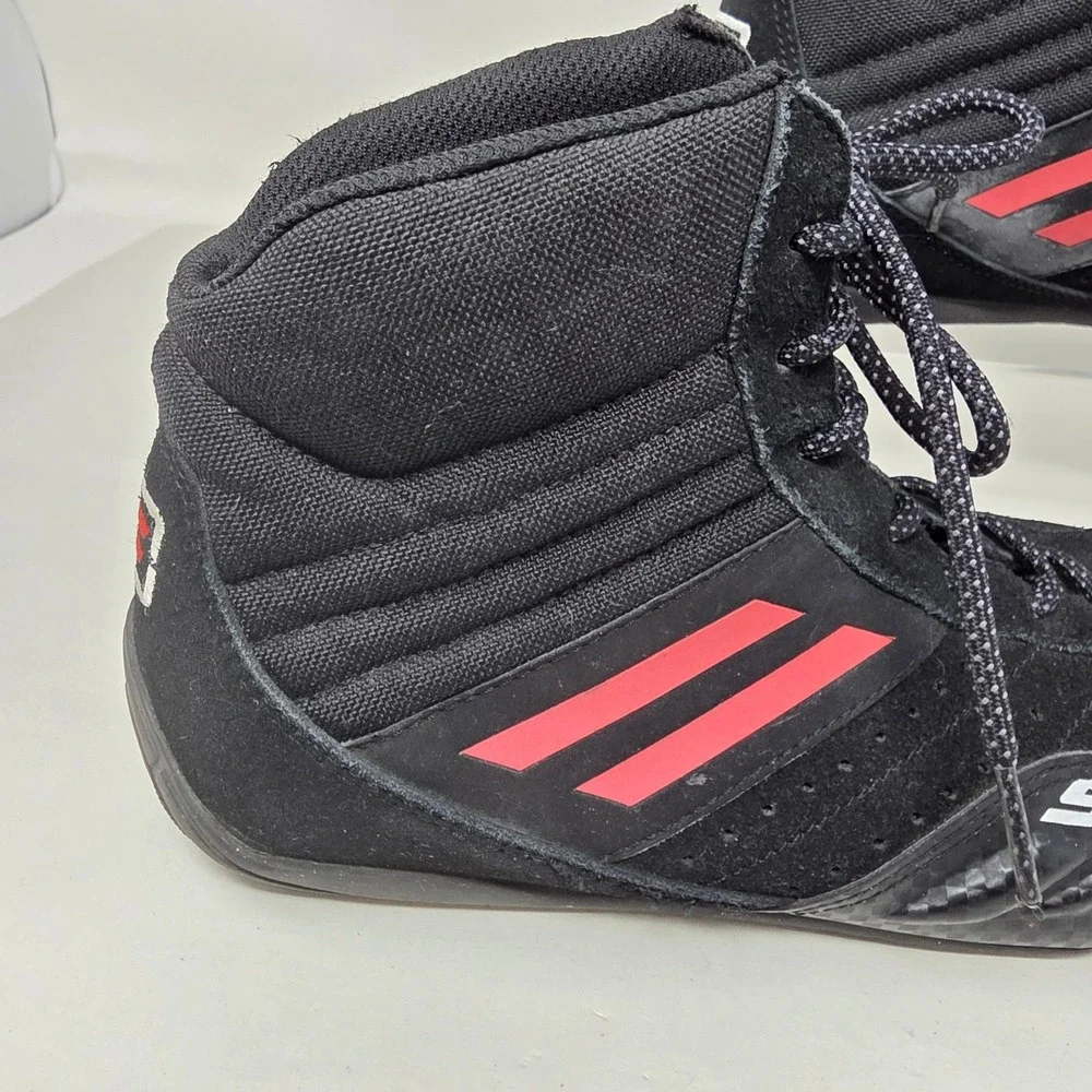 Shift Apex Motorcycle Riding Shoes Mens 6.5 Black Red Street Racing Boots